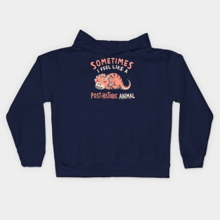 Sometimes I Feel Like a POST-Historic Animal Kids Hoodie